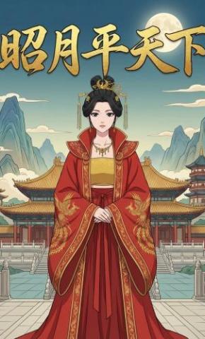 短剧《昭月平天下》海报