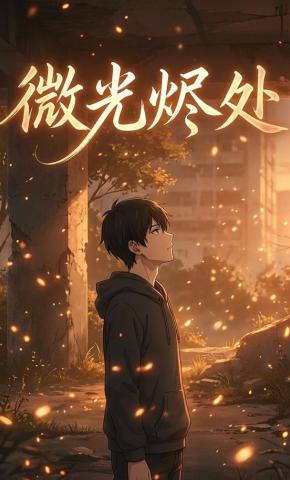 短剧《微光烬处》海报