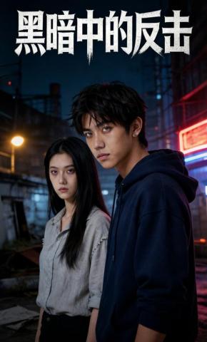 短剧《黑暗中的反击》海报