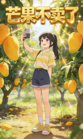 短剧《芒果不卖了》海报
