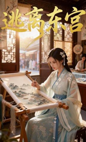 短剧《逃离东宫》海报