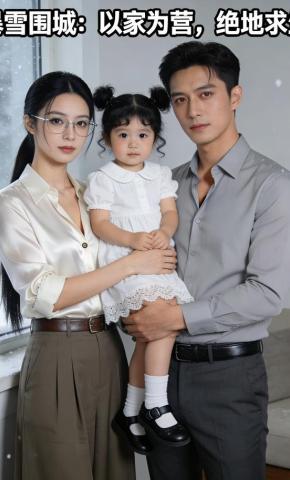 短剧《暴雪围城：以家为营，绝地求生》海报