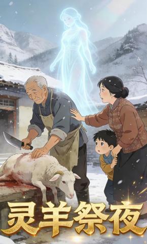 短剧《灵羊祭夜》海报