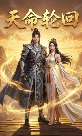 短剧《天命轮回》海报