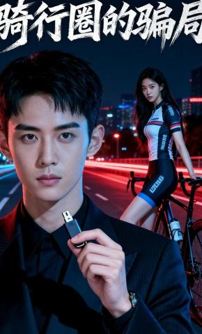 短剧《骑行圈的骗局》海报