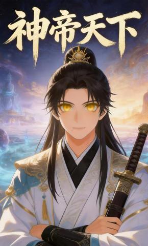 短剧《神帝天下》海报