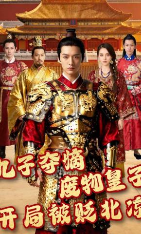 短剧《九子夺嫡：废物皇子开局被贬北凉》海报