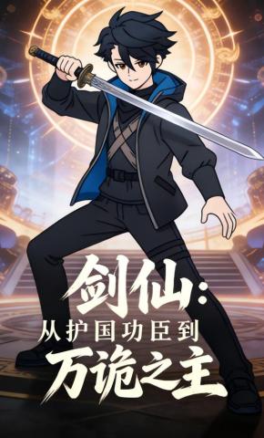 短剧《剑仙：从护国功臣到万诡之主》海报