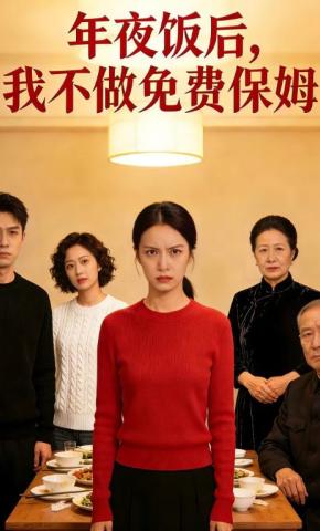 短剧《年夜饭后，我不做免费保姆》海报