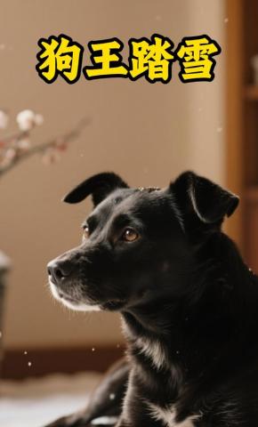 短剧《狗王踏雪》海报