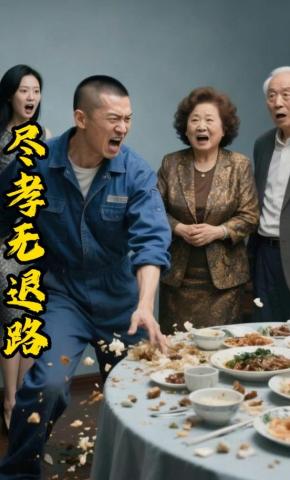 短剧《尽孝无退路》海报