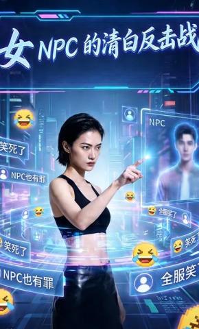 短剧《女 NPC 的清白反击战》海报