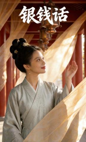 短剧《银钱话》海报