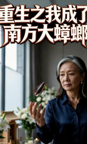 短剧《重生之我成了南方大蟑螂》海报