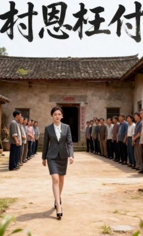 短剧《村恩枉付》海报