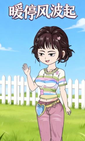 短剧《暖停风波起》海报