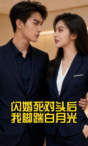 短剧《闪婚死对头后：我脚踹白月光》海报