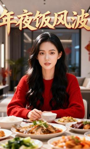 短剧《年夜饭风波》海报