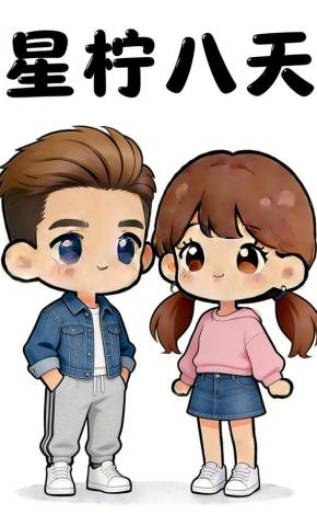 短剧《星柠八天》海报