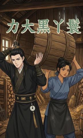 短剧《力大黑丫鬟》海报