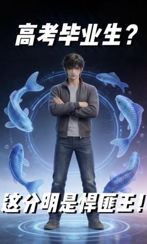 短剧《高考毕业生?这分明是悍匪王!》海报