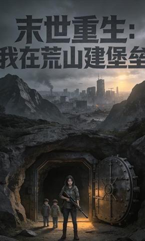 短剧《末世重生：我在荒山建堡垒》海报