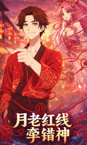 短剧《月老红线牵错神》海报