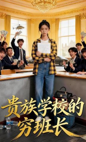 短剧《贵族学校的穷班长》海报