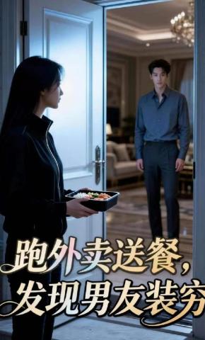 短剧《跑外卖送餐，发现男友装穷》海报