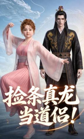 短剧《捡条真龙当道侣！》海报