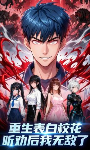 短剧《重生表白校花，听劝后我无敌了》海报