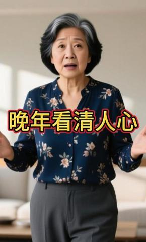 短剧《晚年看清人心》海报