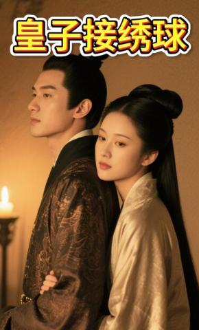短剧《皇子接绣球》海报