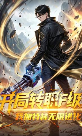 短剧《开局转职F级，我加特林无限进化》海报