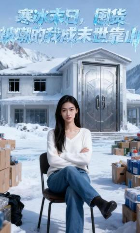短剧《寒冰末日：囤货被嘲的我成末世靠山》海报