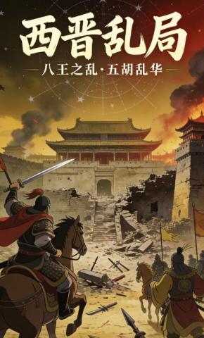 短剧《西晋乱局》海报