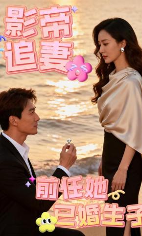 短剧《影帝追妻 前任她已婚生子》海报