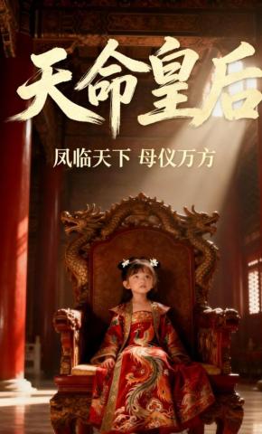 短剧《天命皇后》海报