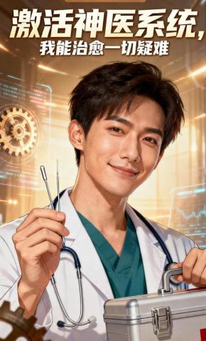 短剧《激活神医系统，我能治愈一切疑难》海报