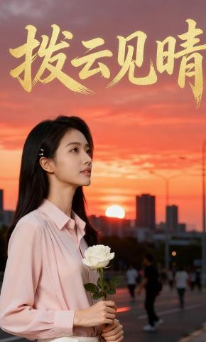 短剧《拨云见晴》海报