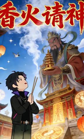 短剧《香火请神》海报
