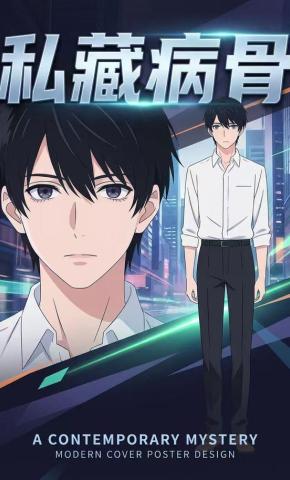 短剧《私藏病骨》海报