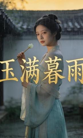 短剧《玉满暮雨》海报