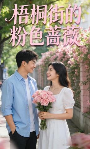短剧《梧桐街的粉色蔷薇》海报