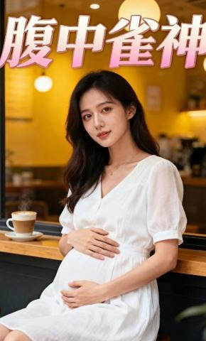 短剧《腹中雀神》海报