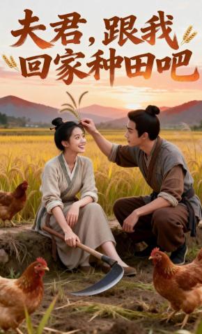 短剧《夫君，跟我回家种田吧》海报