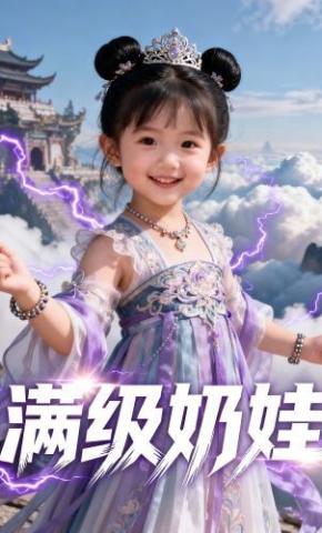 短剧《满级奶娃》海报