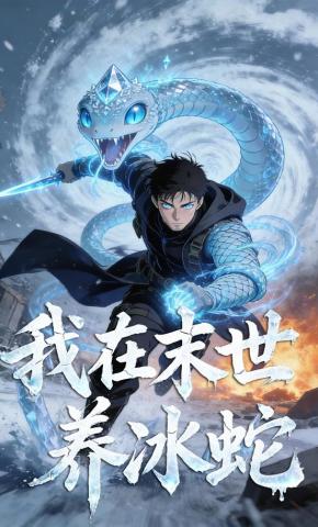 短剧《我在末世养冰蛇》海报