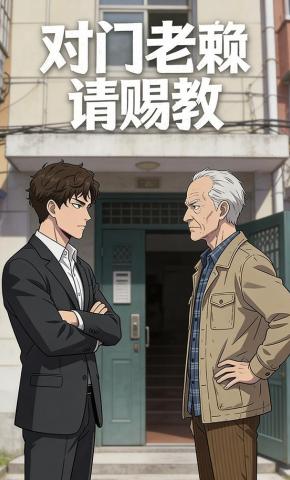 短剧《对门老赖请赐教》海报