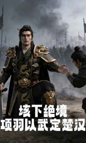 短剧《垓下绝境 ，项羽以武定楚汉》海报